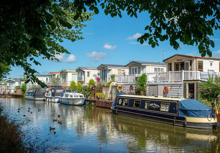 smithy leisure park photo from the canal